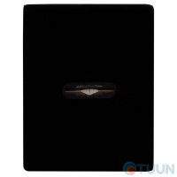 Декоративная накладка Protect под сувальдный ключ разжимная 60X80mm Black черная