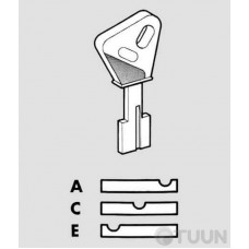 Mottura Art. 92105E00C Key blanks for push cylinder