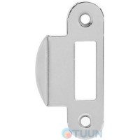 AGB Art. B010001534] ответная планка к механизму совм. мат.хром с п/кр отб 12мм