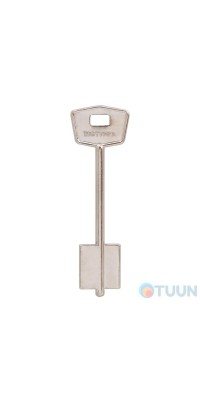 Mottura Art. 92270 key blank with double. bit shank 50mm, for series 50,64