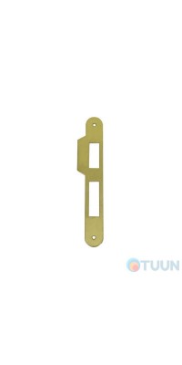 matching bar for the lock brass with flat reflection STV Art. 2103/2BP