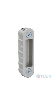 AGB Art. B014029134 strip suitable for the Mediana Evolution mechanism, matt chrome (for aluminum frames)