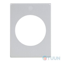 Securemme 4350F1 Decorative trim satin rectangular chrome