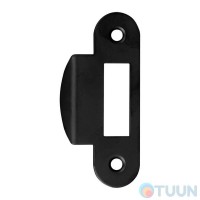 AGB Art. B010001393 Відповідна планка до механізму сувм. чорна з п/кр отб 8мм