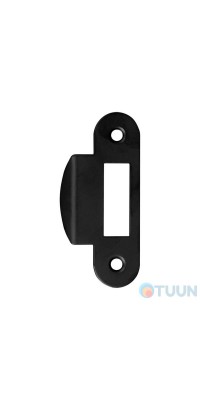 AGB Art. B010001393 Matching strip for the sliding mechanism. black with p/cr otb 8mm