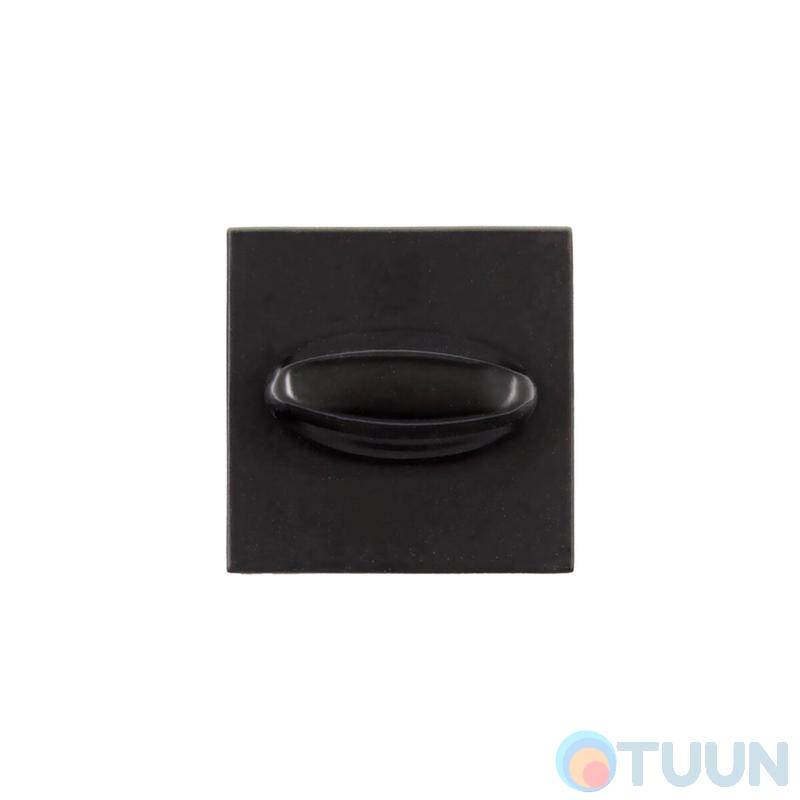 Square turnbuckle for latch 52*52mm matte black
