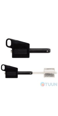 Mottura Art. 92290 folding key blank with double bit, shank 60mm, for series 20,50,64