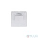 Securemme Kit 5035KCS Roma Комплект поворотник к задвижке квадратный мат хром