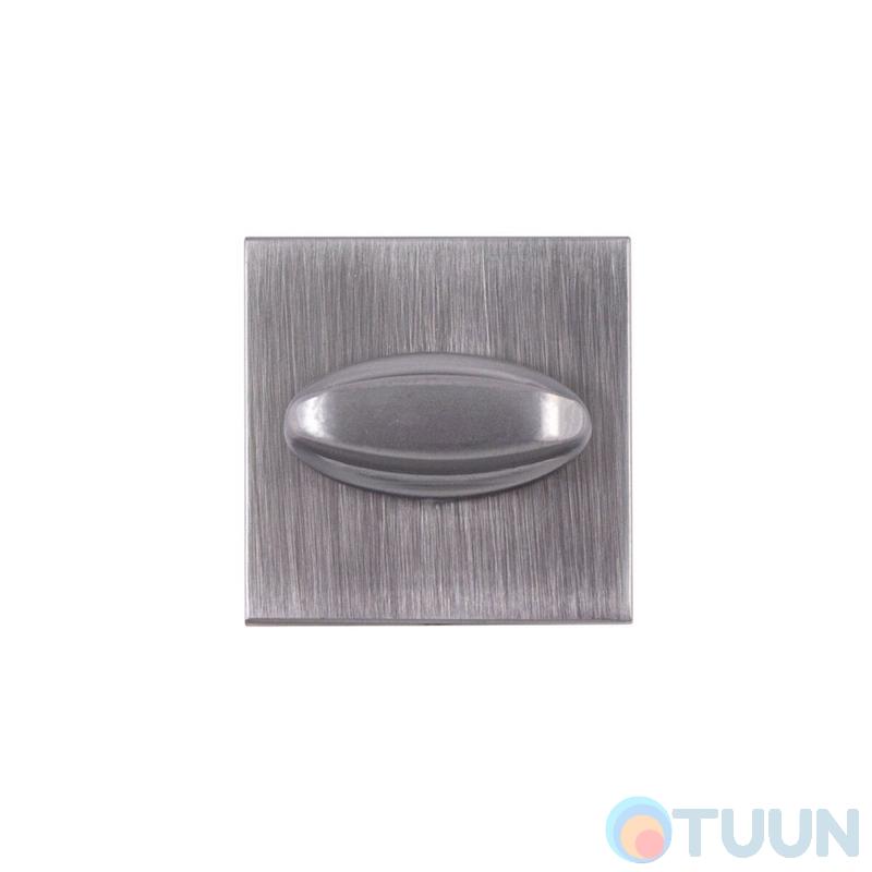 Square turnbuckle for latch 52*52mm matte chrome