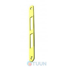 Matching bar for the lock, brass, without reflection.