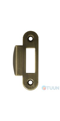 AGB Art. B010001312 matching bar for the mechanism of the sum. ant brass with semicircle reflection 8mm