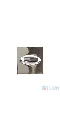 Square turnbuckle for latch 52*52mm chrome