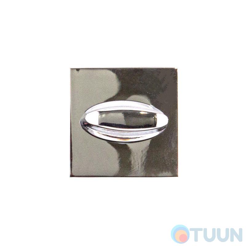 Square turnbuckle for latch 52*52mm chrome