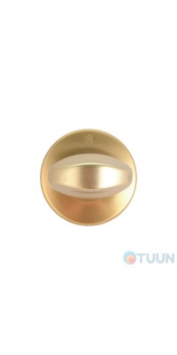 Securemme 5030KF3ROMA Turnbuckle for latch, matte gold