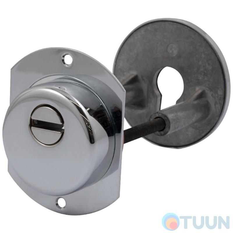 Mottura Art. 94KIT1101/CR Защитный комплект для двойного цилиндра хром