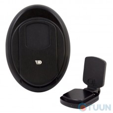 DISEC MAGNETIC armor plate for 3D KEY MONO matte black 3 keys