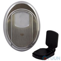 Броненакладка DISEC MAGNETIC під 3D KEY MOT хром матовий 3 ключі