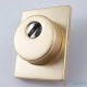 Броненакладка Protect 25mm с декоративной накладкой 60X80 мм SG мат золото