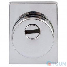 Броненакладка Protect 25mm с декоративной накладкой 60X80 мм CP хром