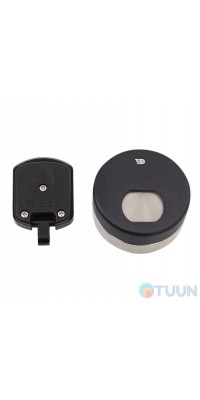 Броненакладка DISEC MAGNETIC MR125L-25D1 NO черный матовый 3 ключа