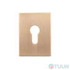 Декоративная накладка Protect под цилиндр 60X80mm SG мат золото