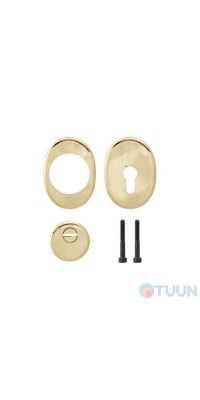 Mottura Art. 94KIT1101/P Защитный комплект для двойного цилиндра зол