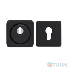 Броненакладка Protect 18mm c кольцом квадратная BLACK черный