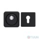 Броненакладка Protect 18mm c кольцом квадратная BLACK черный