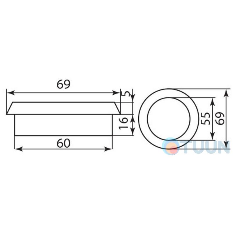 Protect AB anti-brass armor plate ring