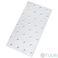 Straight plate 80x160x2.0