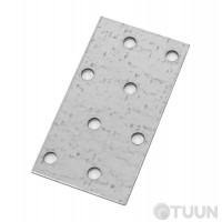 Straight plate 40x80x2.0