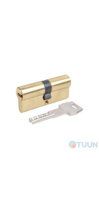 AGB Art. C500102530 Cylinder Scudo 5000 65mm polished brass