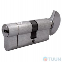 Buonellе cylinder B10CP4030SCX6 40/30 mm key / turn signal, 5 keys + 1 assembly key, matte chrome