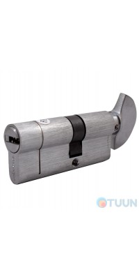 Buonellе cylinder B10CP4030SCX6 40/30 mm key / turn signal, 5 keys + 1 assembly key, matte chrome