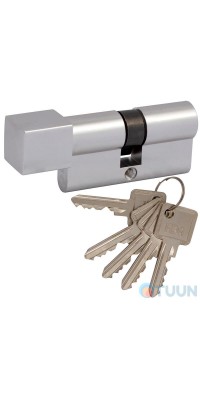 цилиндр RDA 35/35мм англ. 70мм 5кл квадратный эт. хром