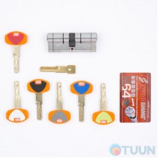Цилиндр Securemme 361BCCS4040115 K64 40/40 мм 5кл +1 + 1 ключ