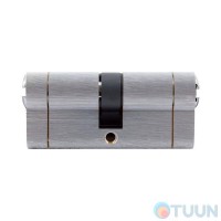 Cylinder Securemme 3220CCS40401X5 K22 40/40 mm 5cl +1 mounting key mat.chrome
