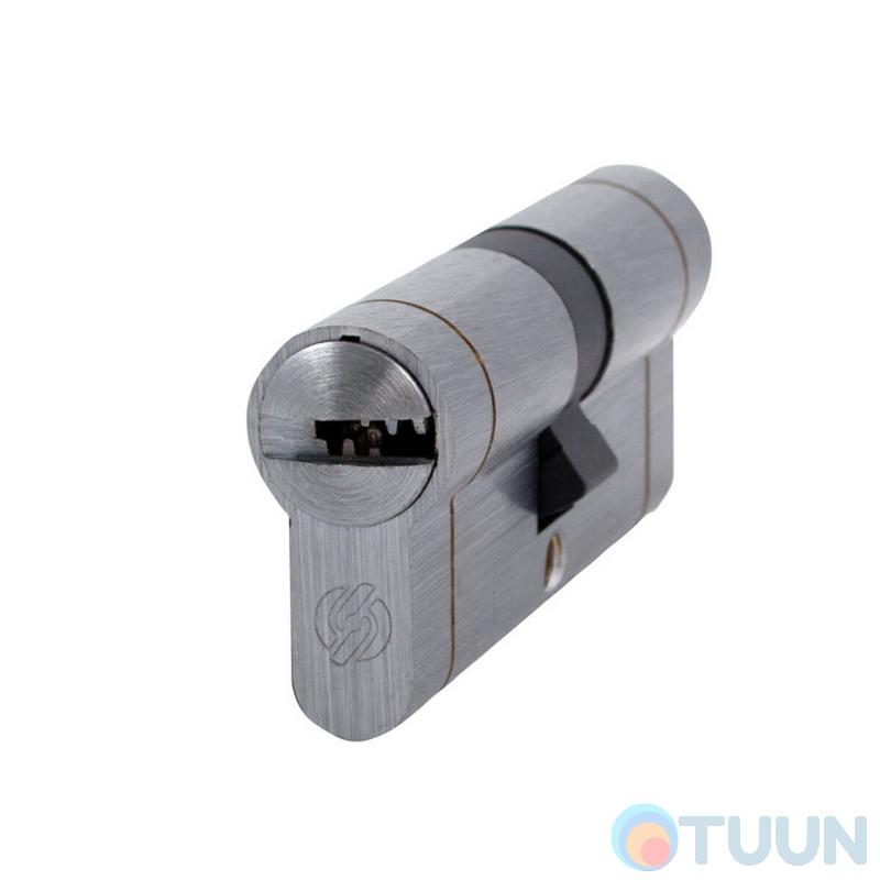 цилиндр Securemme 3220CCS40401X5 К22 40/40 мм 5кл +1 монтажный ключ мат.хром