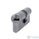 цилиндр Securemme 3220CCS40401X5 К22 40/40 мм 5кл +1 монтажный ключ мат.хром