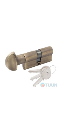 Cortelezzi cylinder 117F 30x30 key / turn. ant bronze