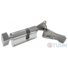 Cylinder "ВRUNO" 40/30mm Z ingl. 70mm 5 cl. rotat. chrome