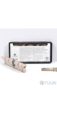Mottura Art. C39F515101 Цилиндр 51*51 кл под эт. мат никель 5кл