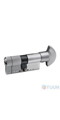 цилиндр Securemme 3220PCS30301X5 К22 30/30 мм 5кл +1 монтажный ключ/ручка мат.хром