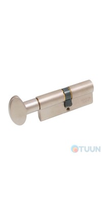 Cylinder Mgserrature 35/31P = 66mm key/handle matt nickel 5 keys