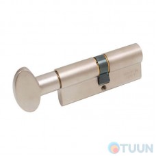 Cylinder Mgserrature 35/31P = 66mm key/handle matt nickel 5 keys