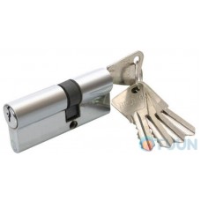 Cylinder "ВRUNO" 30/40mm Z English 70mm 5 cl chrome