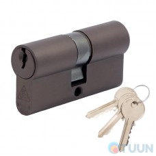 Cortellezzi Primo 116 cylinder 30x30 key/key titanium brown