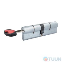 Cylinder Securemme 3200CCS50501X5 K2 50/50 mm 5cl +1 mounting key mat.chrome