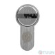 Цилиндр Securemme 3220PCS35351X5 К22 35/35 мм 5кл +1 монтажный ключ/ручка мат.хром