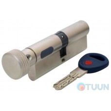 Mauer NW4 cylinder (31x31) rotary/cl nickel